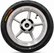 Chrome Tuttio/Yozma Supermoto Wheelset