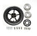 Chrome Tuttio/Yozma Supermoto Wheelset