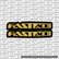 Fastace Fork Tube Decal (Without Fastace Icon)