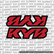 KYB Fork Tube Decal