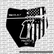 Stars & Stripes Decal for KTM 65 Number Plate