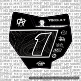 Switchback Decal for KTM 85 Number Plate